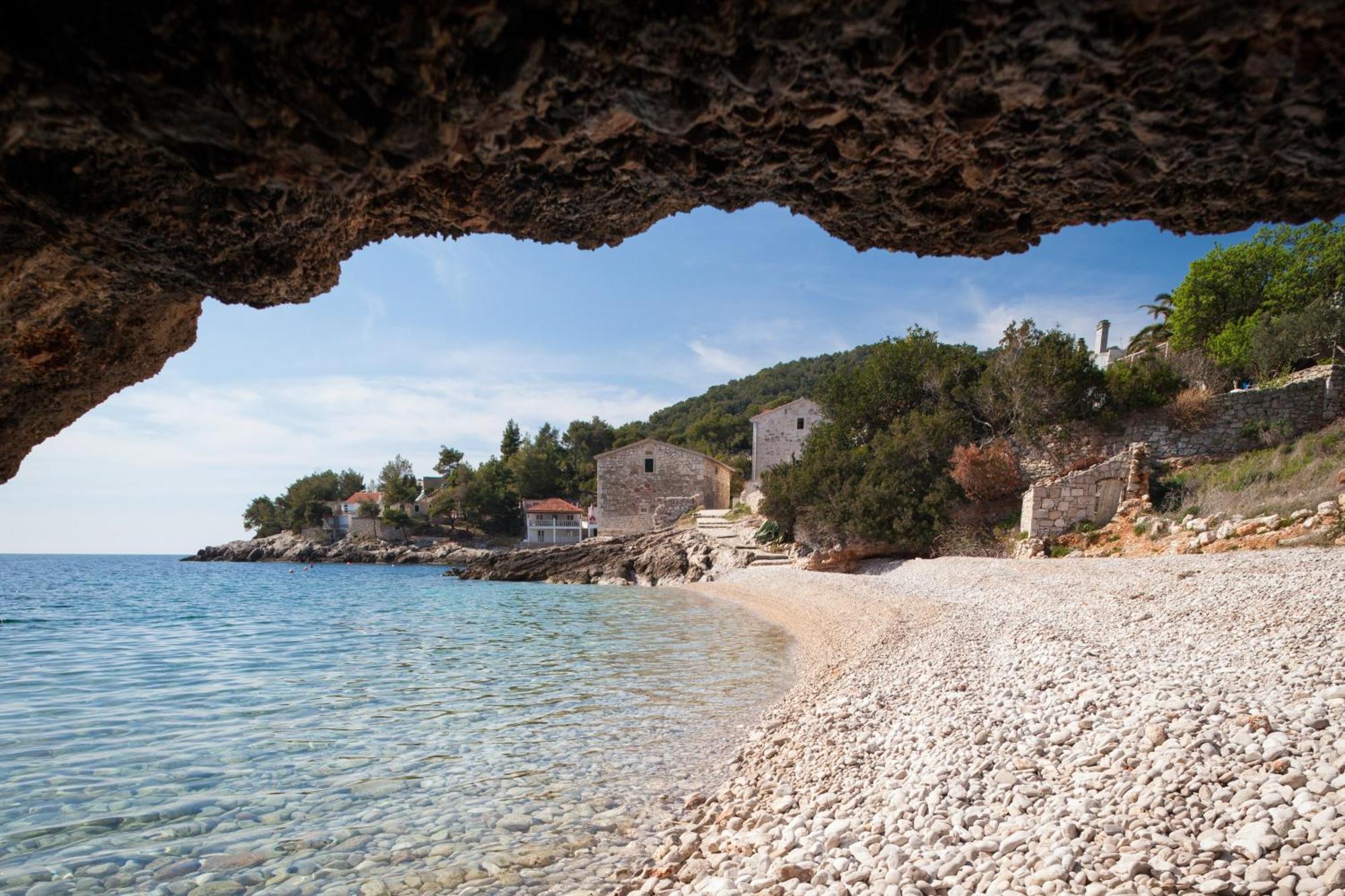 Seaside House For Families With Children Cove Tvrdni Dolac, Hvar - 2057 Gdinj Exterior photo